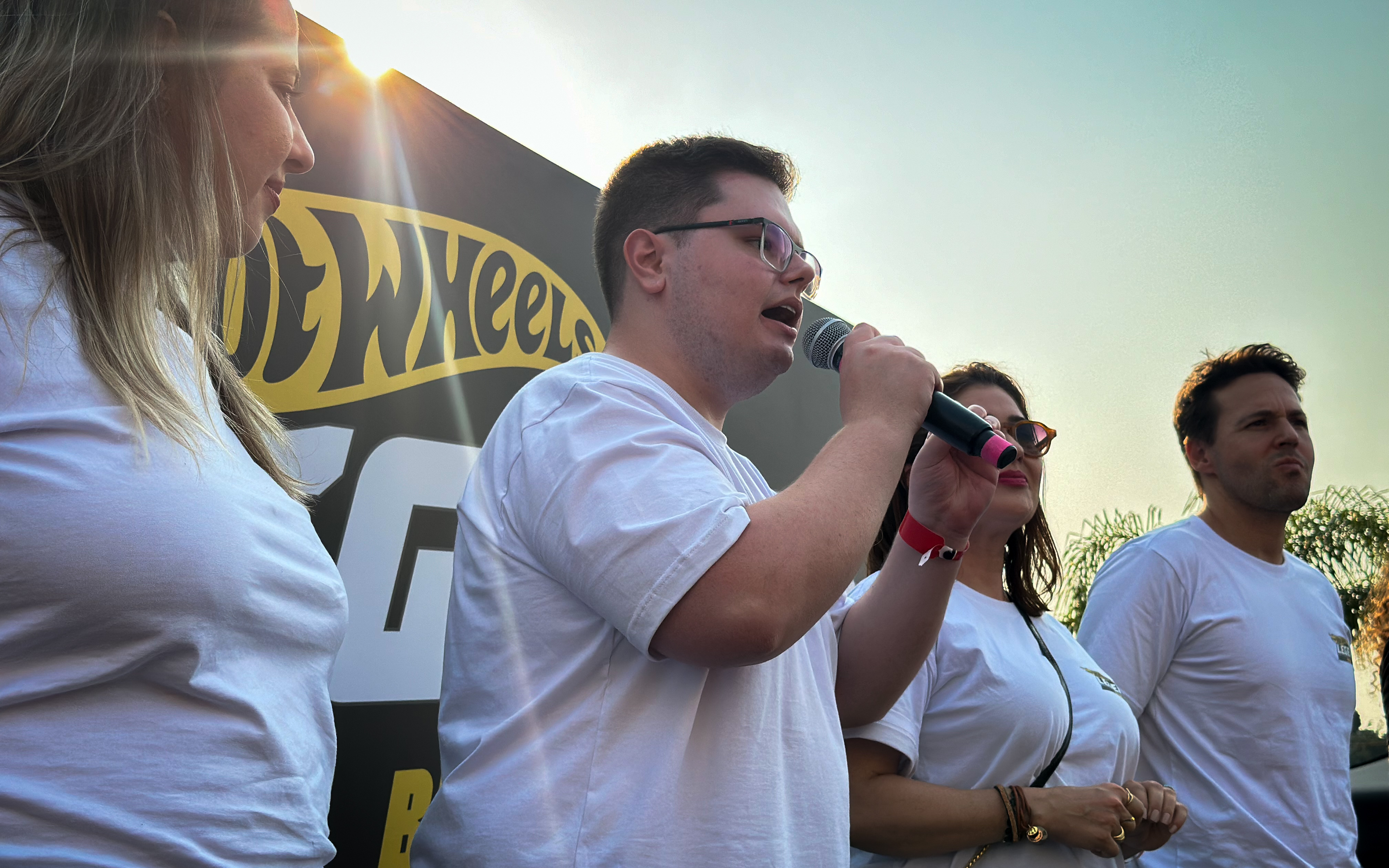 Beloto em evento Hot Wheels